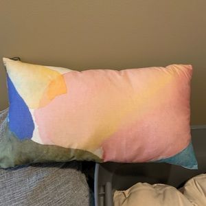 12x21 west elm pillow and insert.